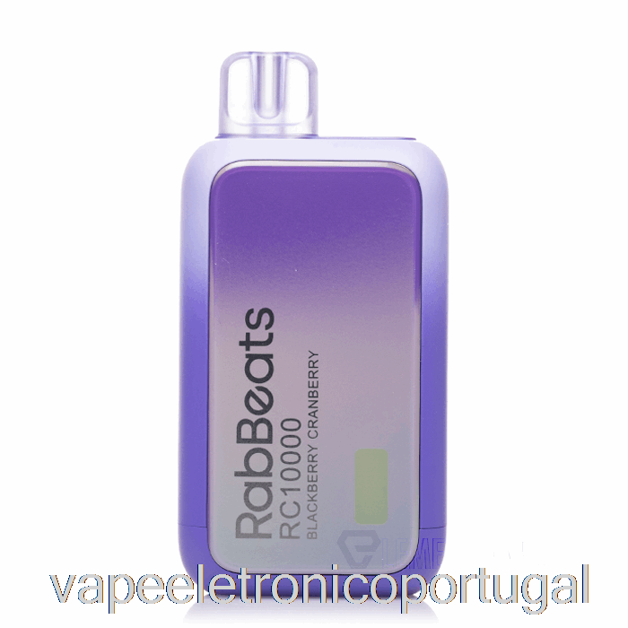 Vape Eletrônico Rabbeats Rc10000 Descartável Blackberry Cranberry